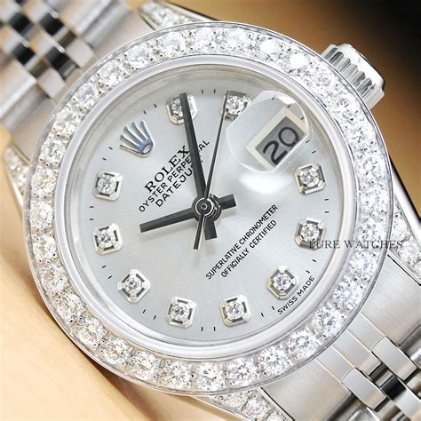 white gold ladies rolex|white gold rolex with diamonds.